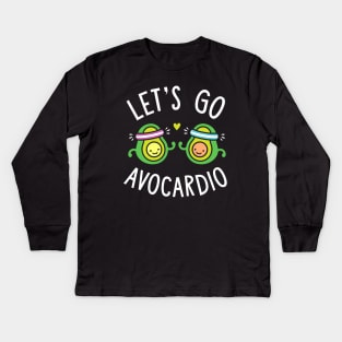 Let's Go Avocardio Kids Long Sleeve T-Shirt